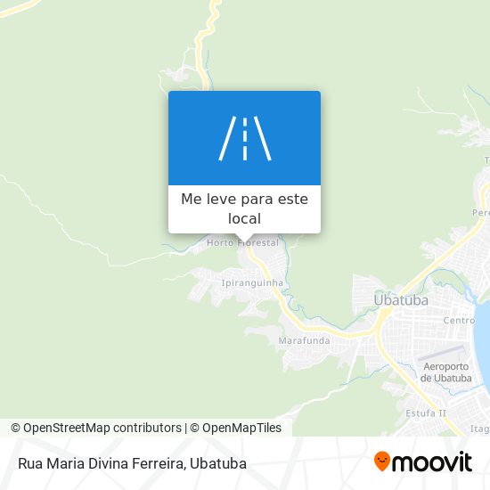 Rua Maria Divina Ferreira mapa