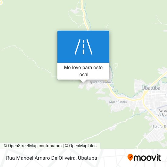 Rua Manoel Amaro De Oliveira mapa