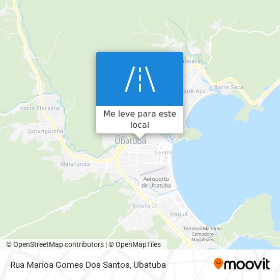 Rua Marioa Gomes Dos Santos mapa