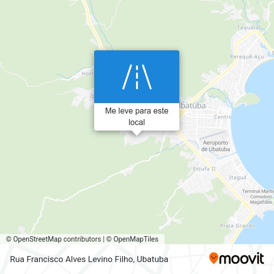 Rua Francisco Alves Levino Filho mapa