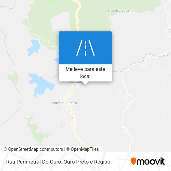 Rua Perimetral Do Ouro mapa