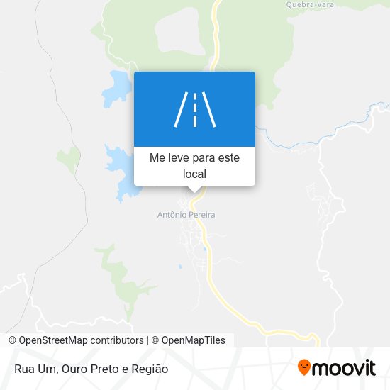 Rua Um mapa