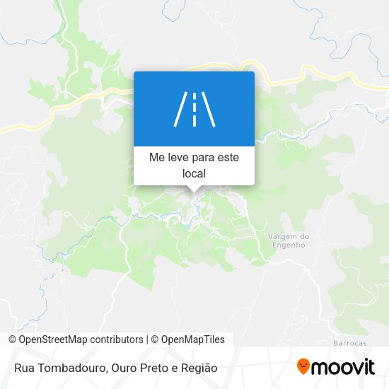 Rua Tombadouro mapa