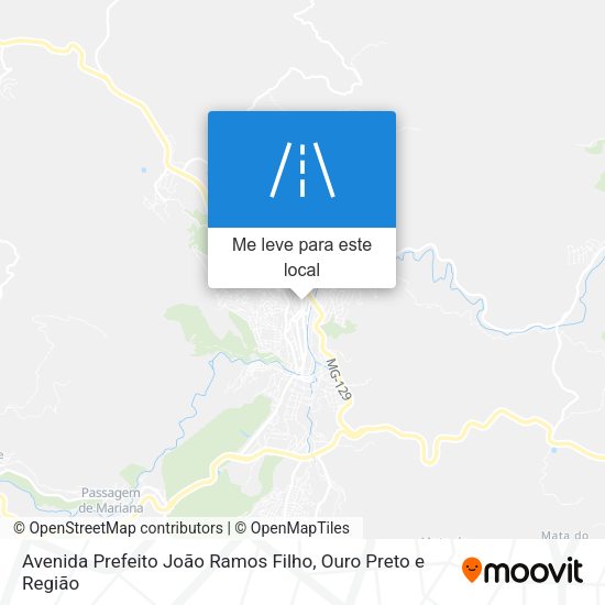 Avenida Prefeito João Ramos Filho mapa