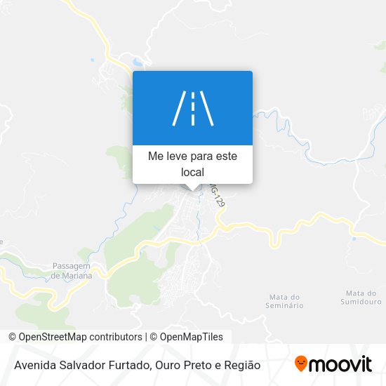 Avenida Salvador Furtado mapa