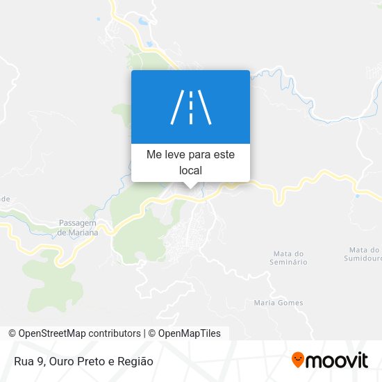 Rua 9 mapa