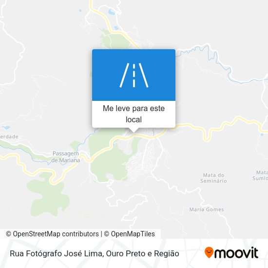 Rua Fotógrafo José Lima mapa