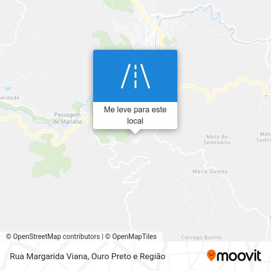 Rua Margarida Viana mapa
