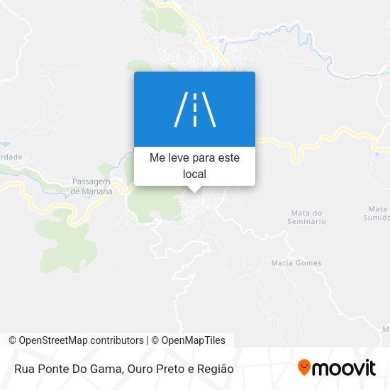 Rua Ponte Do Gama mapa