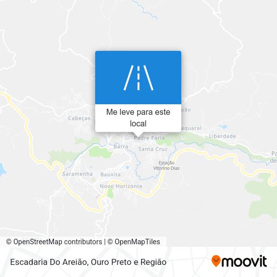 Escadaria Do Areião mapa