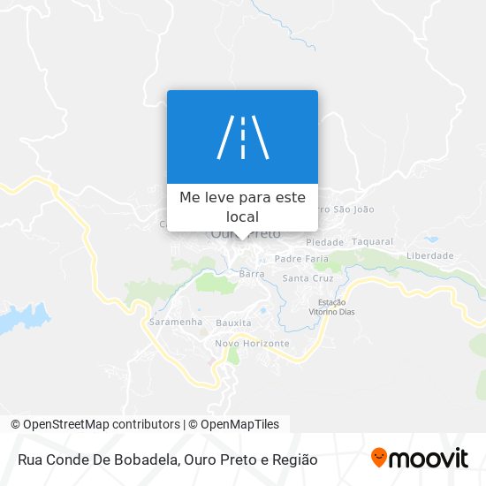 Rua Conde De Bobadela mapa