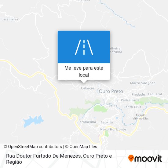 Rua Doutor Furtado De Menezes mapa