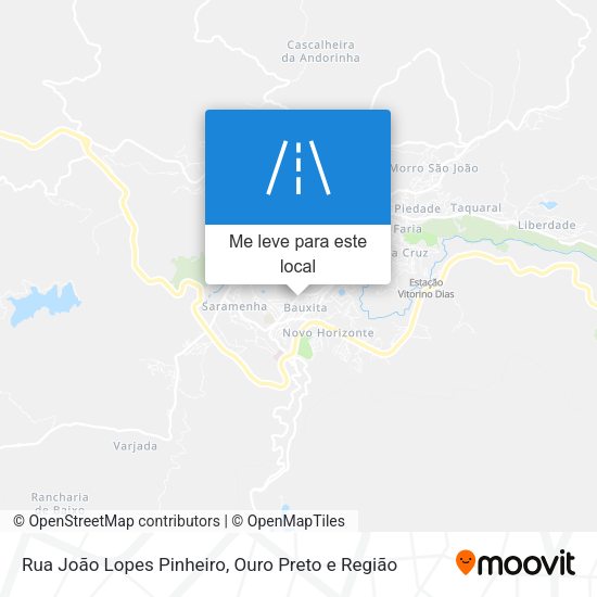 Rua João Lopes Pinheiro mapa