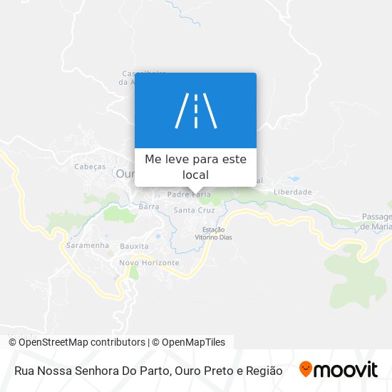 Rua Nossa Senhora Do Parto mapa