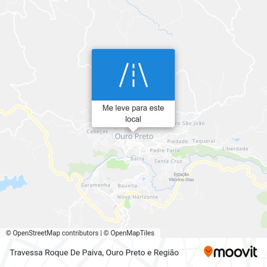 Travessa Roque De Paiva mapa