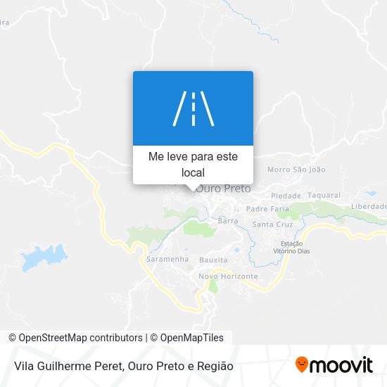 Vila Guilherme Peret mapa