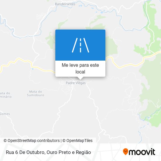 Rua 6 De Outubro mapa