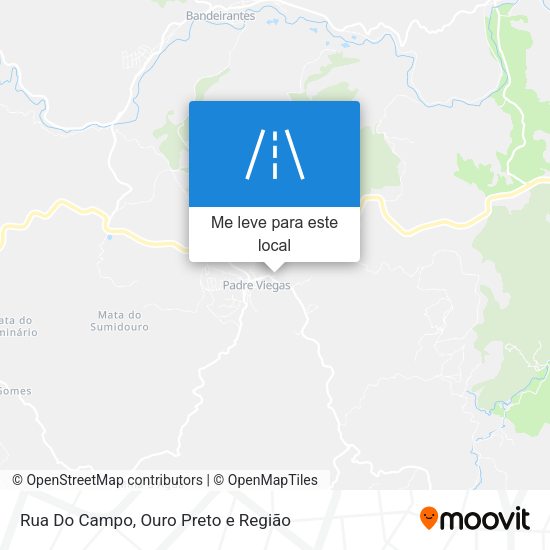 Rua Do Campo mapa