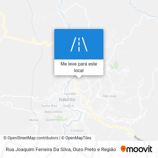Rua Joaquim Ferreira Da Silva mapa