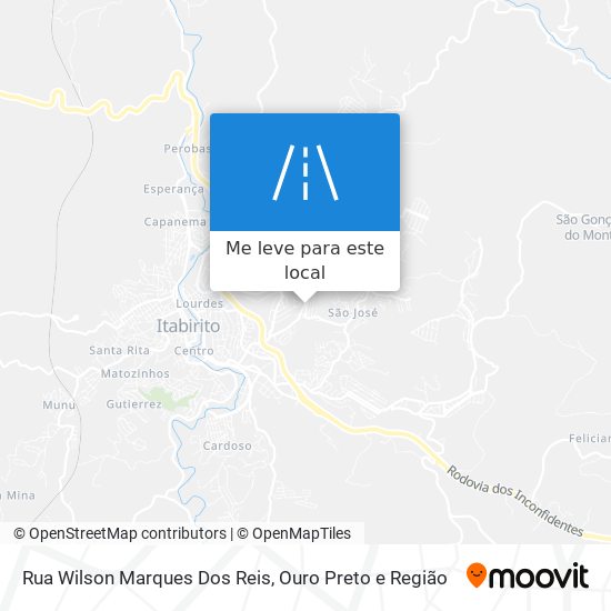 Rua Wilson Marques Dos Reis mapa