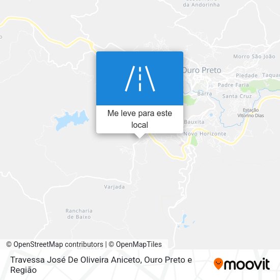 Travessa José De Oliveira Aniceto mapa