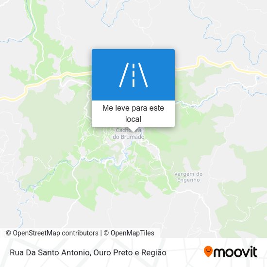 Rua Da Santo Antonio mapa