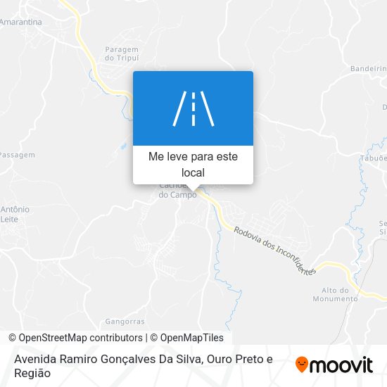 Avenida Ramiro Gonçalves Da Silva mapa