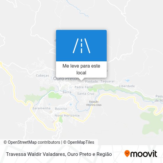 Travessa Waldir Valadares mapa