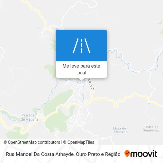 Rua Manoel Da Costa Athayde mapa