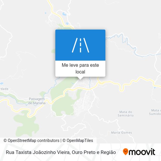 Rua Taxista Joãozinho Vieira mapa