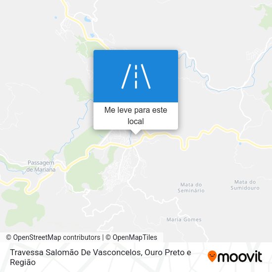 Travessa Salomão De Vasconcelos mapa
