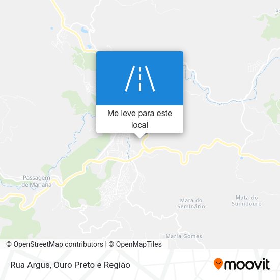 Rua Argus mapa