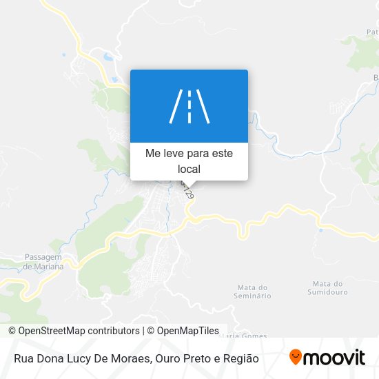 Rua Dona Lucy De Moraes mapa