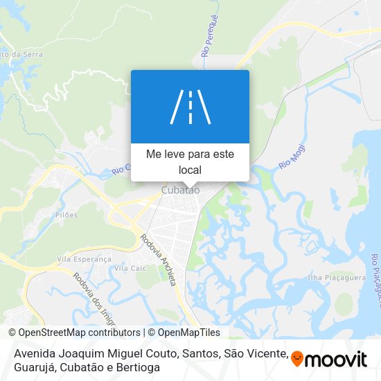 Avenida Joaquim Miguel Couto mapa