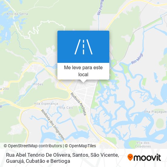 Rua Abel Tenório De Oliveira mapa