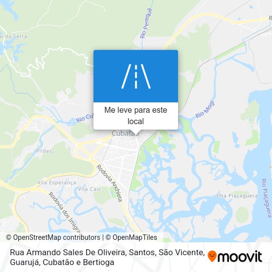 Rua Armando Sales De Oliveira mapa