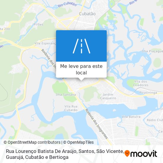 Rua Lourenço Batista De Araújo mapa