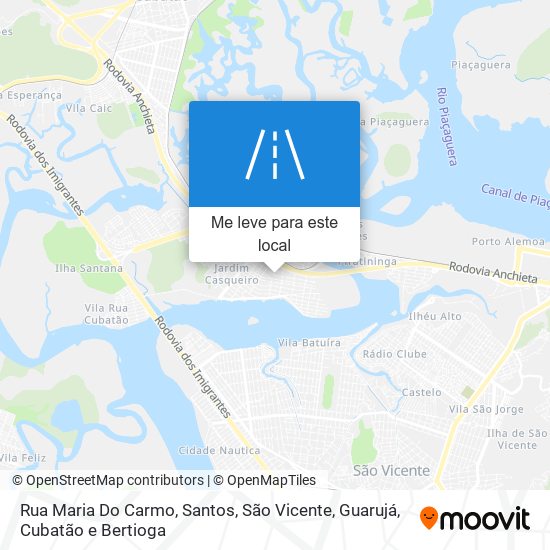 Rua Maria Do Carmo mapa