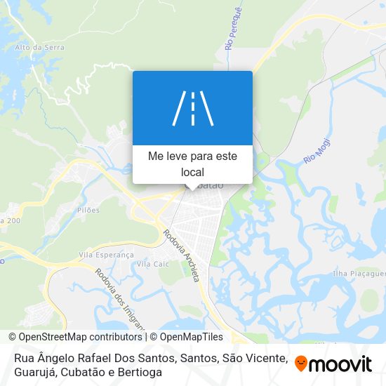 Rua Ângelo Rafael Dos Santos mapa