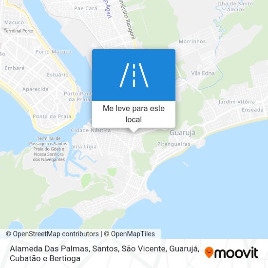 Alameda Das Palmas mapa