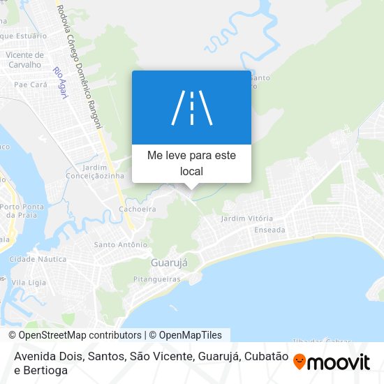 Avenida Dois mapa
