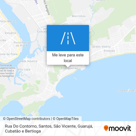 Rua Do Contorno mapa
