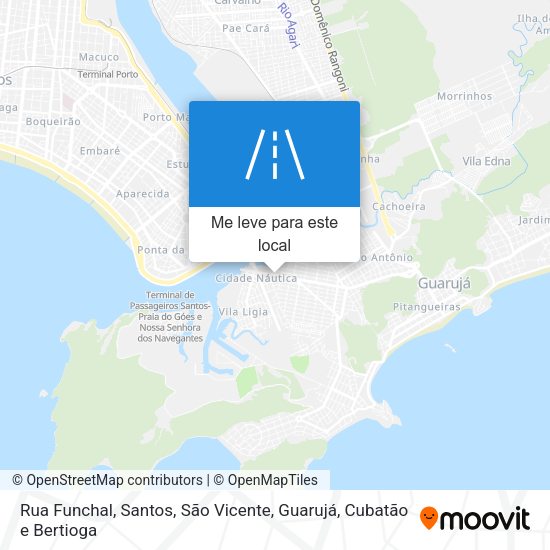 Rua Funchal mapa