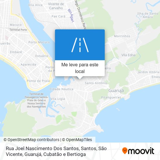 Rua Joel Nascimento Dos Santos mapa