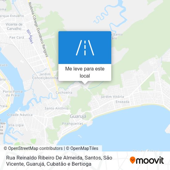Rua Reinaldo Ribeiro De Almeida mapa