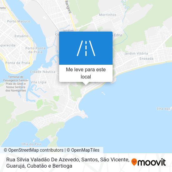 Rua Silvia Valadão De Azevedo mapa