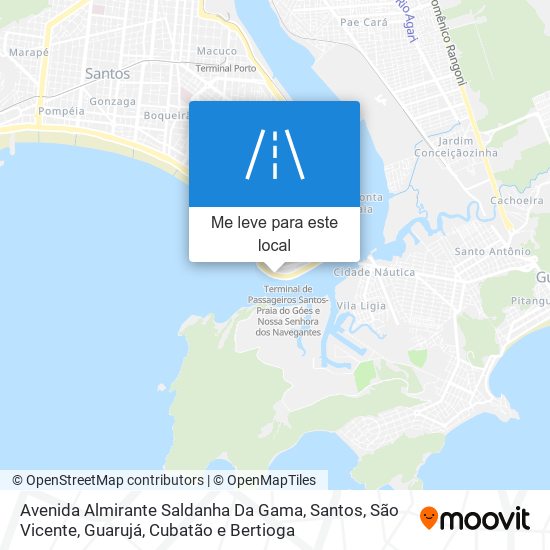 Avenida Almirante Saldanha Da Gama mapa