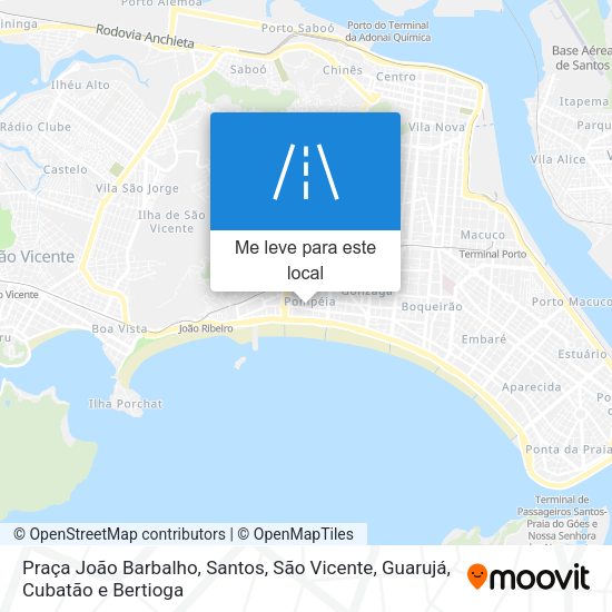 Praça João Barbalho mapa