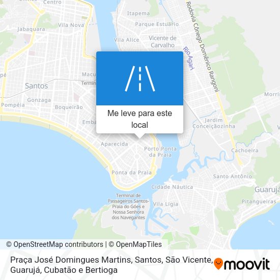 Praça José Domingues Martins mapa