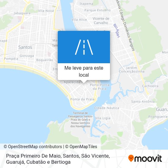 Praça Primeiro De Maio mapa